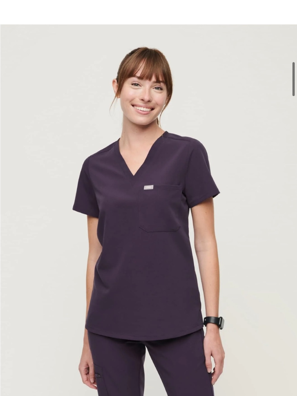 FIGS Women's Purple Shadow Set